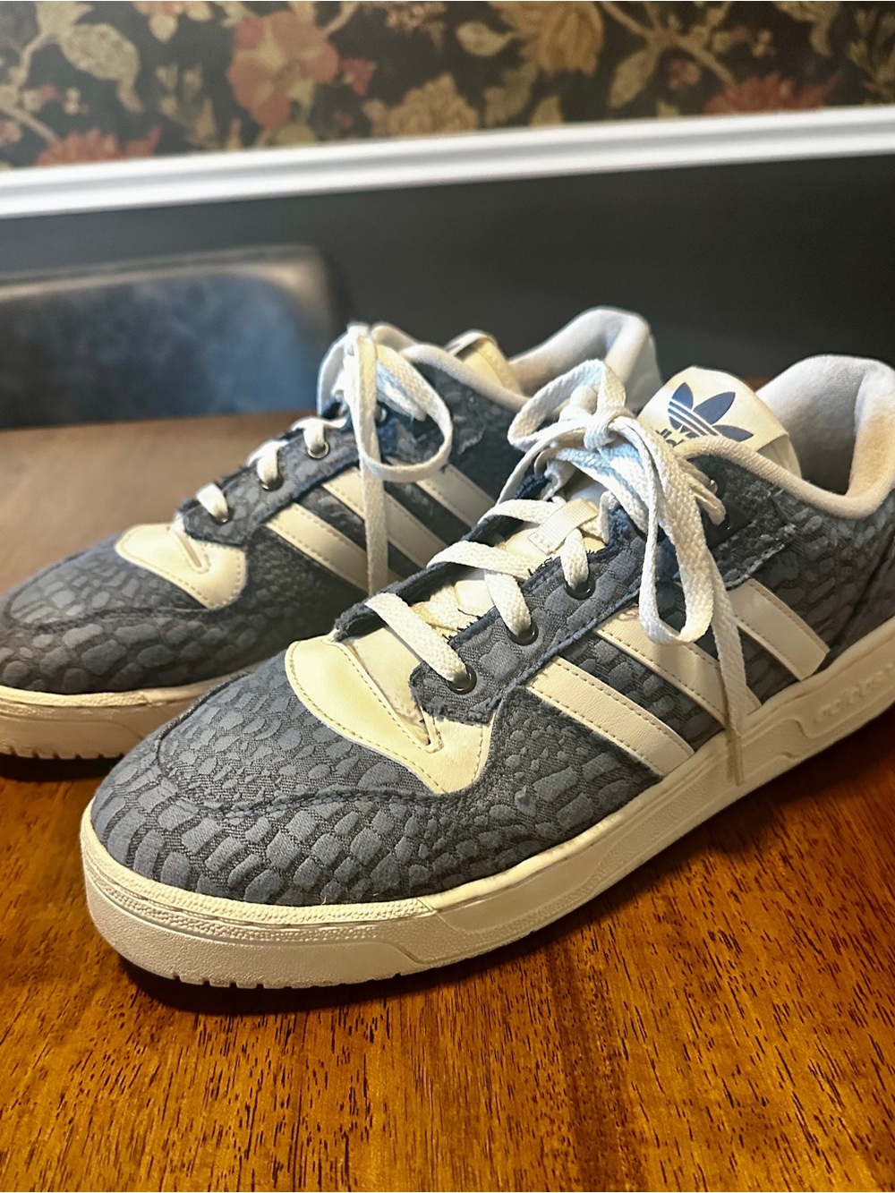 Adidas Originals Rivalry Low Snake Jacquard Pack Crew Blue Men’s 11.5